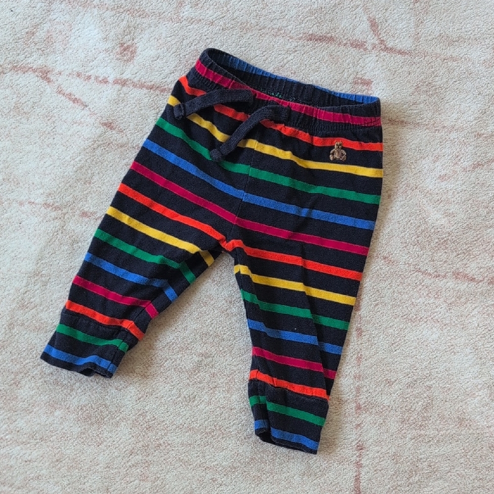 GAP Multicolor Striped Baby Jogger Pants